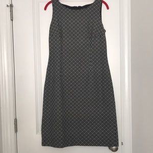 Print COTTON Shift Dress - ANN TAYLOR